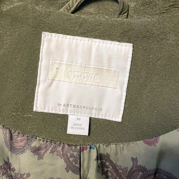 Anthropologie Ett:Twa Biddle Moto Jacket (size M) - Picture 5 of 7